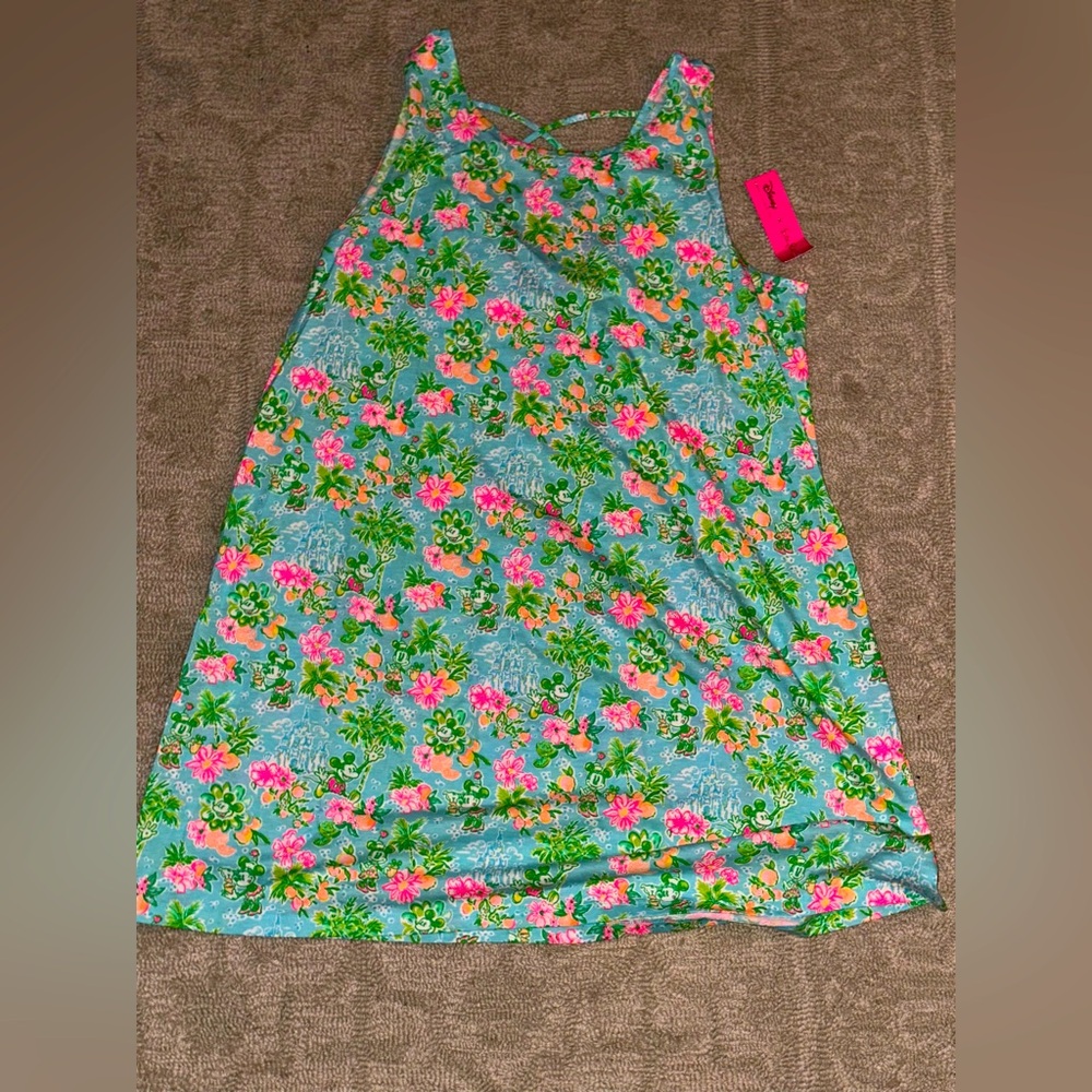 EUC Disney x Lilly Pulitzer Mickey & Minnie Dress